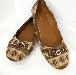 Faded Glory Slip On Shoes Size 11 Carpetbag Design